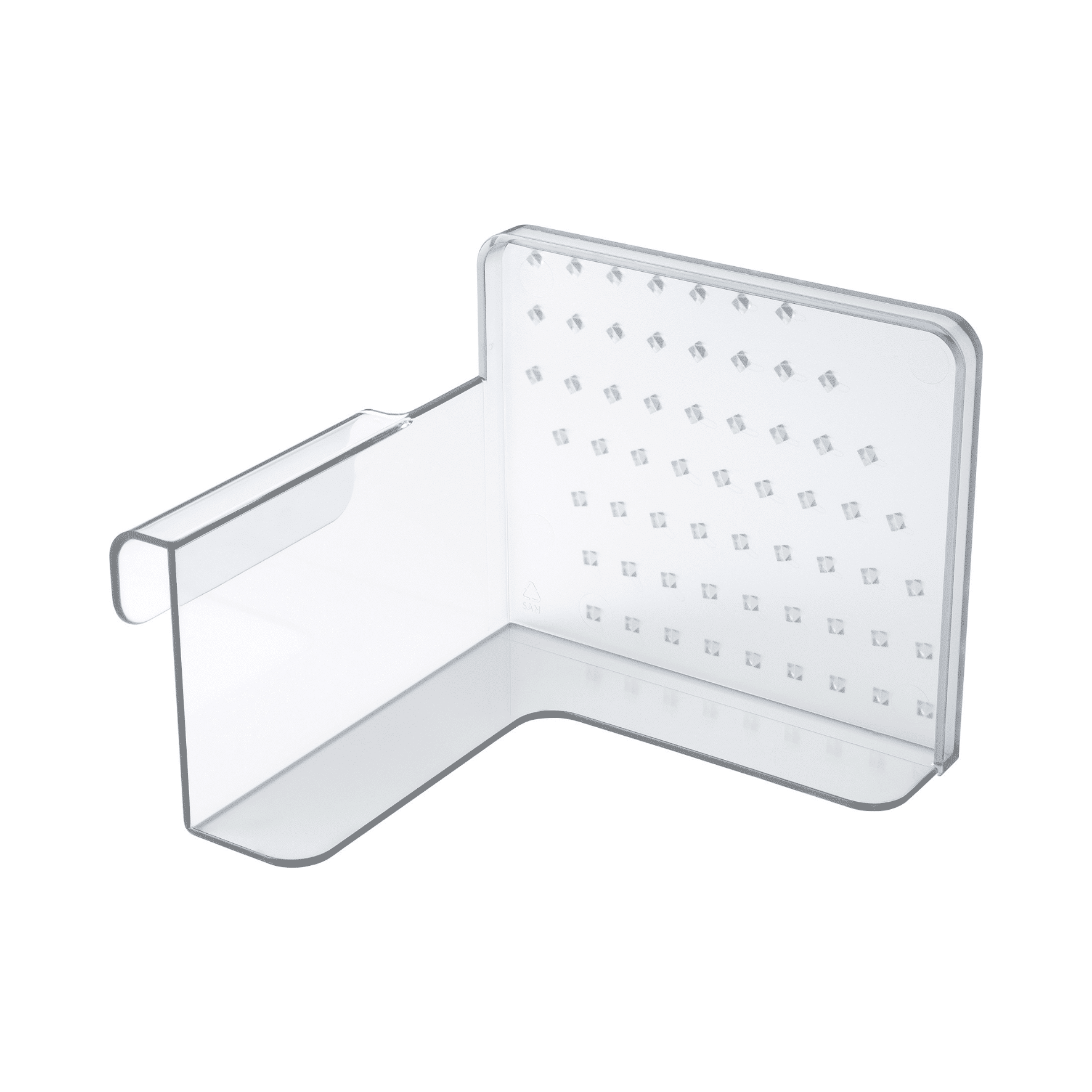 Transparenter Handschutz für den Steba Allesschneider, schützt die Hände beim Schneiden, mit durchsichtiger Abdeckung.