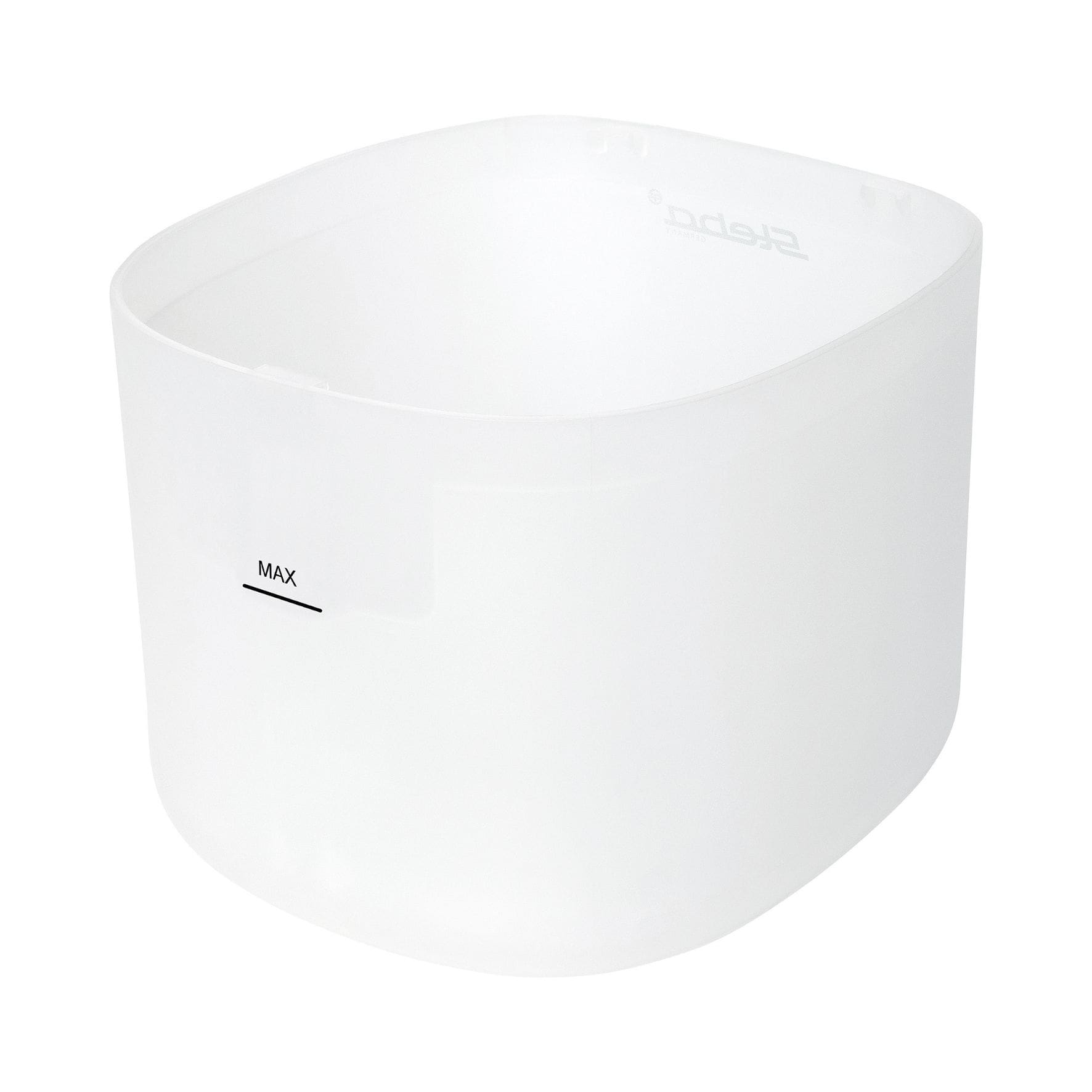 Wassertank für den Steba AW 6 M Mini Luftwäscher, transparent mit MAX-Markenanzeige. Ideal für die Luftbefeuchtung.