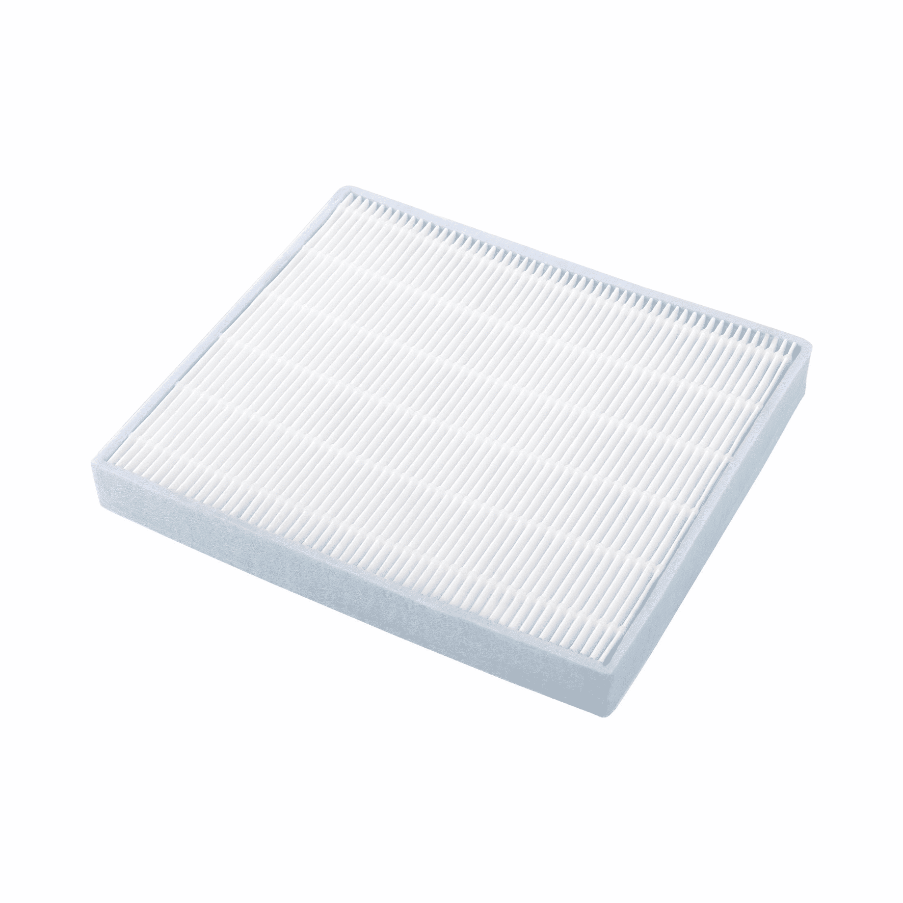 Filter für den Steba Luftreiniger, rechteckige Form mit gefalteter Struktur für verbesserte Luftreinigung.