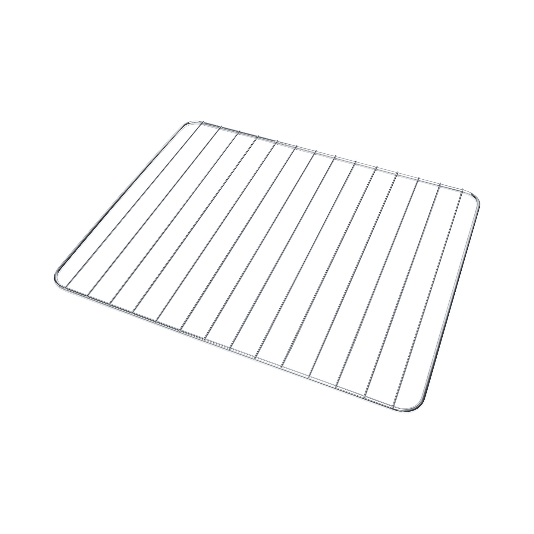 Gitterrost für Kleinbackofen von Steba, aus verchromtem Metall, ideal zum Backen und Grillen. Maße: 1772x1772 mm.