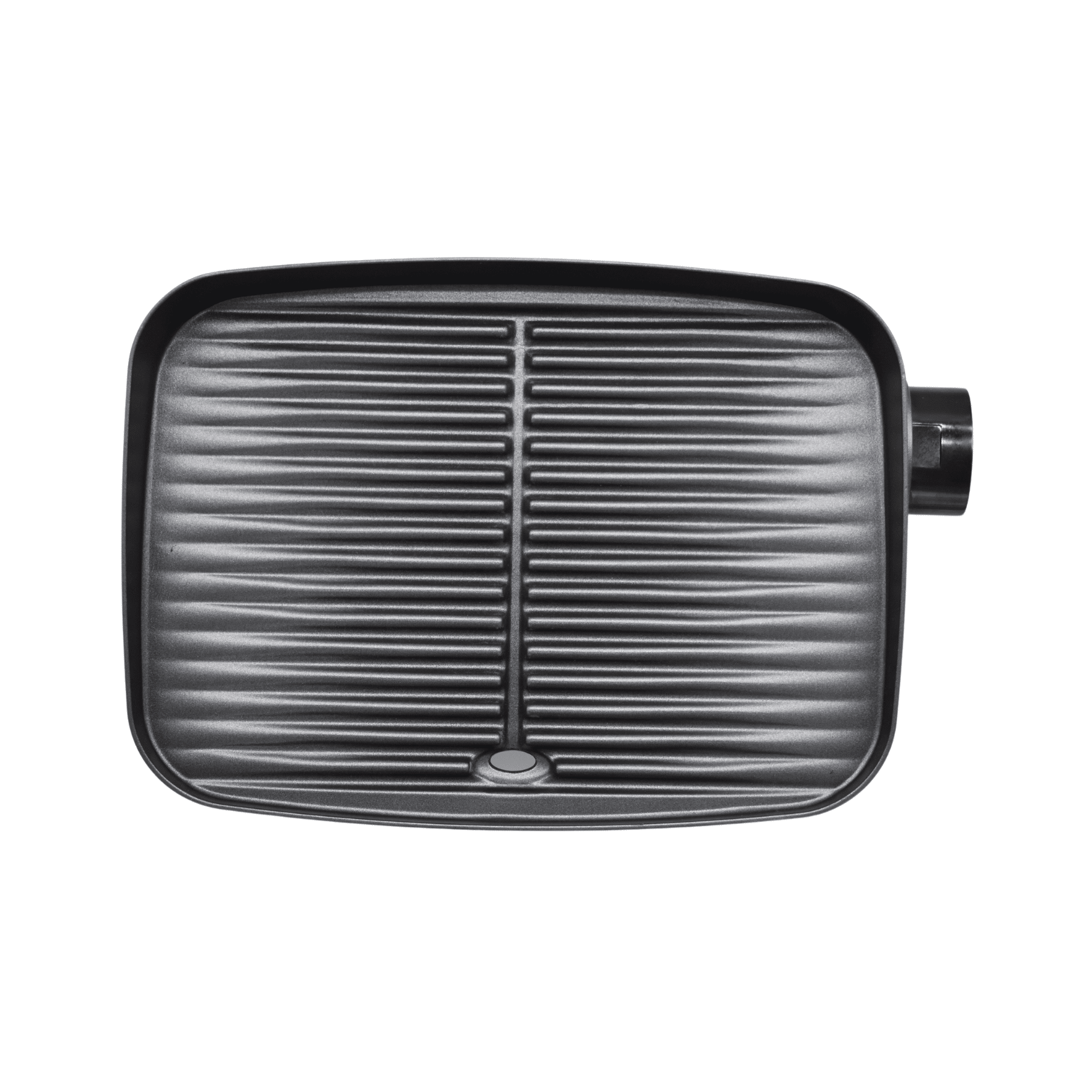 Steba Grillplatte VG90, rechteckig mit Rillenstruktur, ideal zum Grillen, robust und leicht zu reinigen.